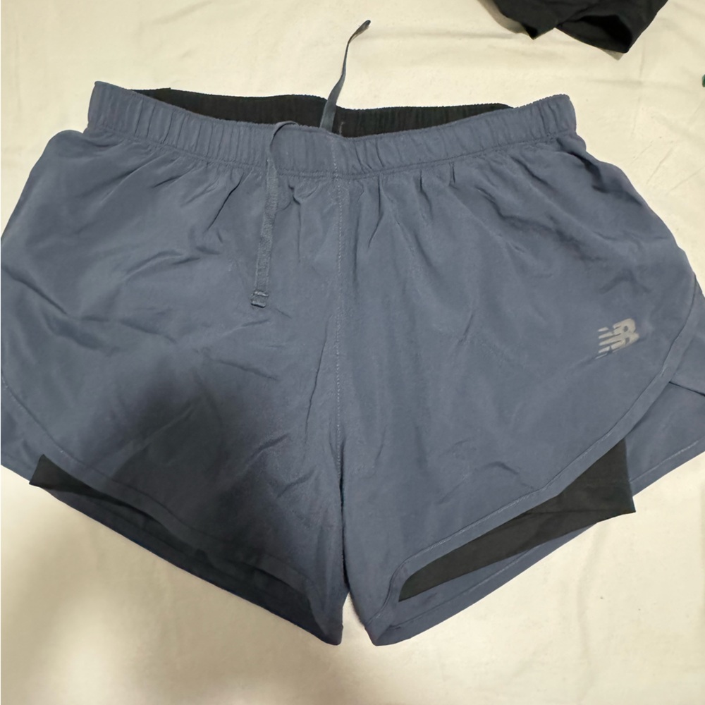 New Balance Running Shorts with Attached Spandex